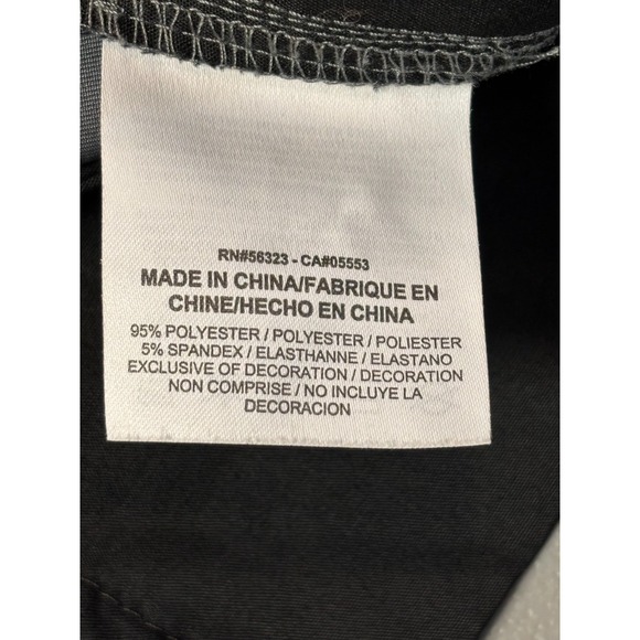 Nike Golf Dri-Fit Chino Shorts Mens Black Stretch Flat Front Tour Performance 36 - Picture 4 of 5